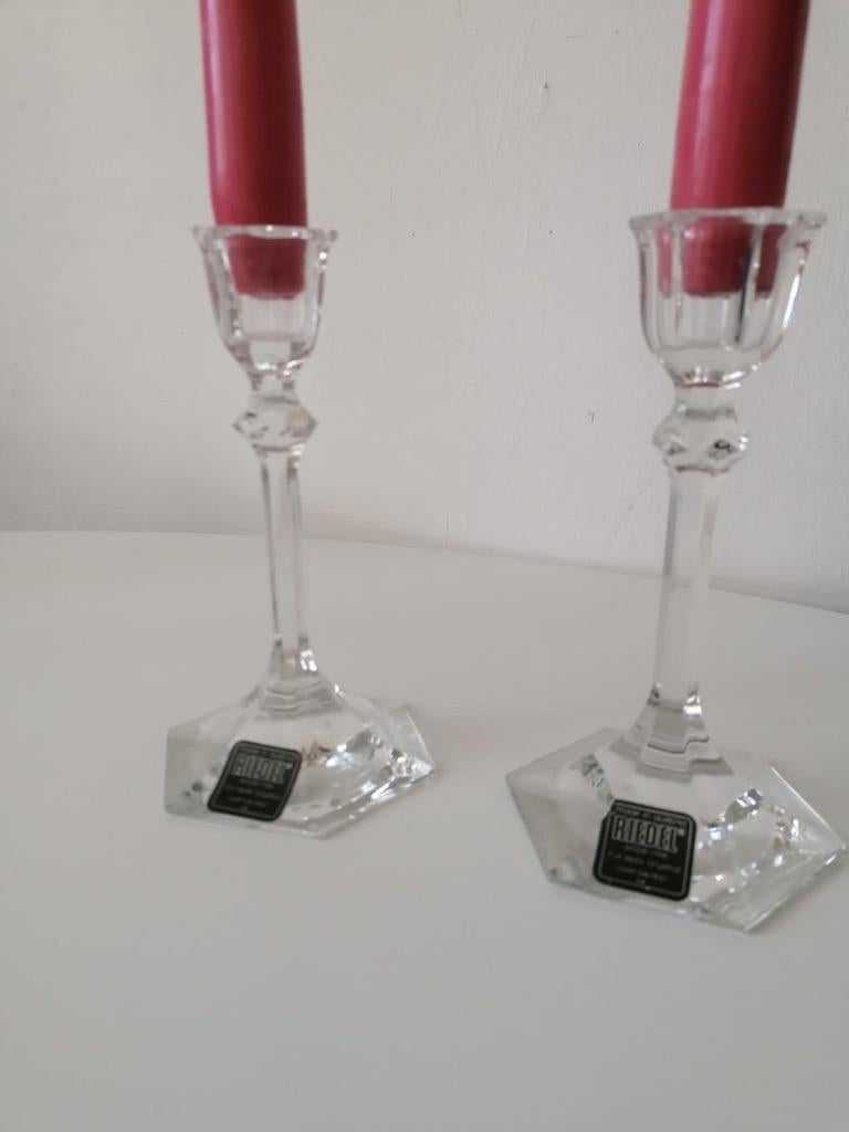 Set of Three Candlesticks by Riedel Austria from the 1970s For Sale 8