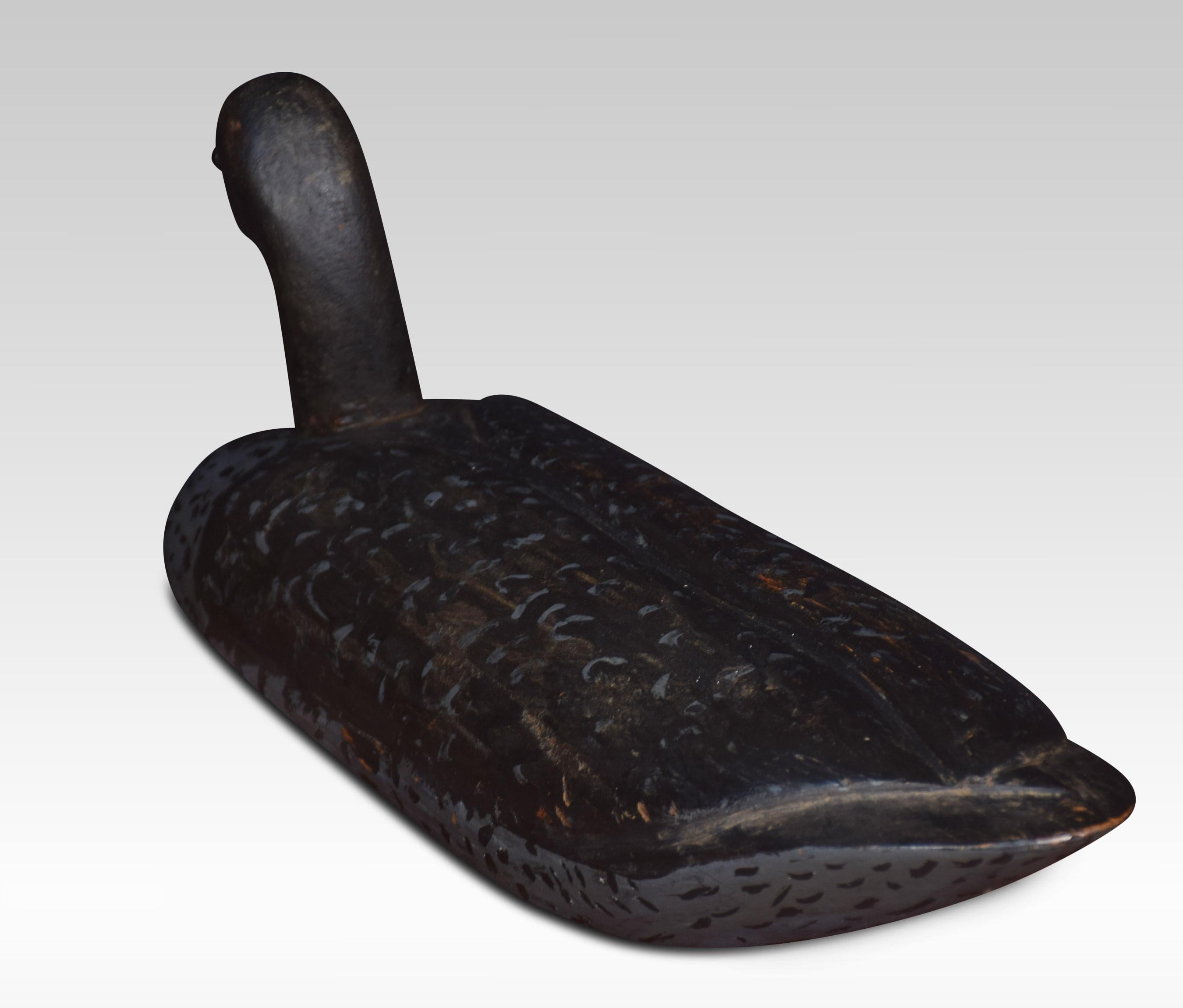 20th Century Set of Three Carved Wood Decoys For Sale