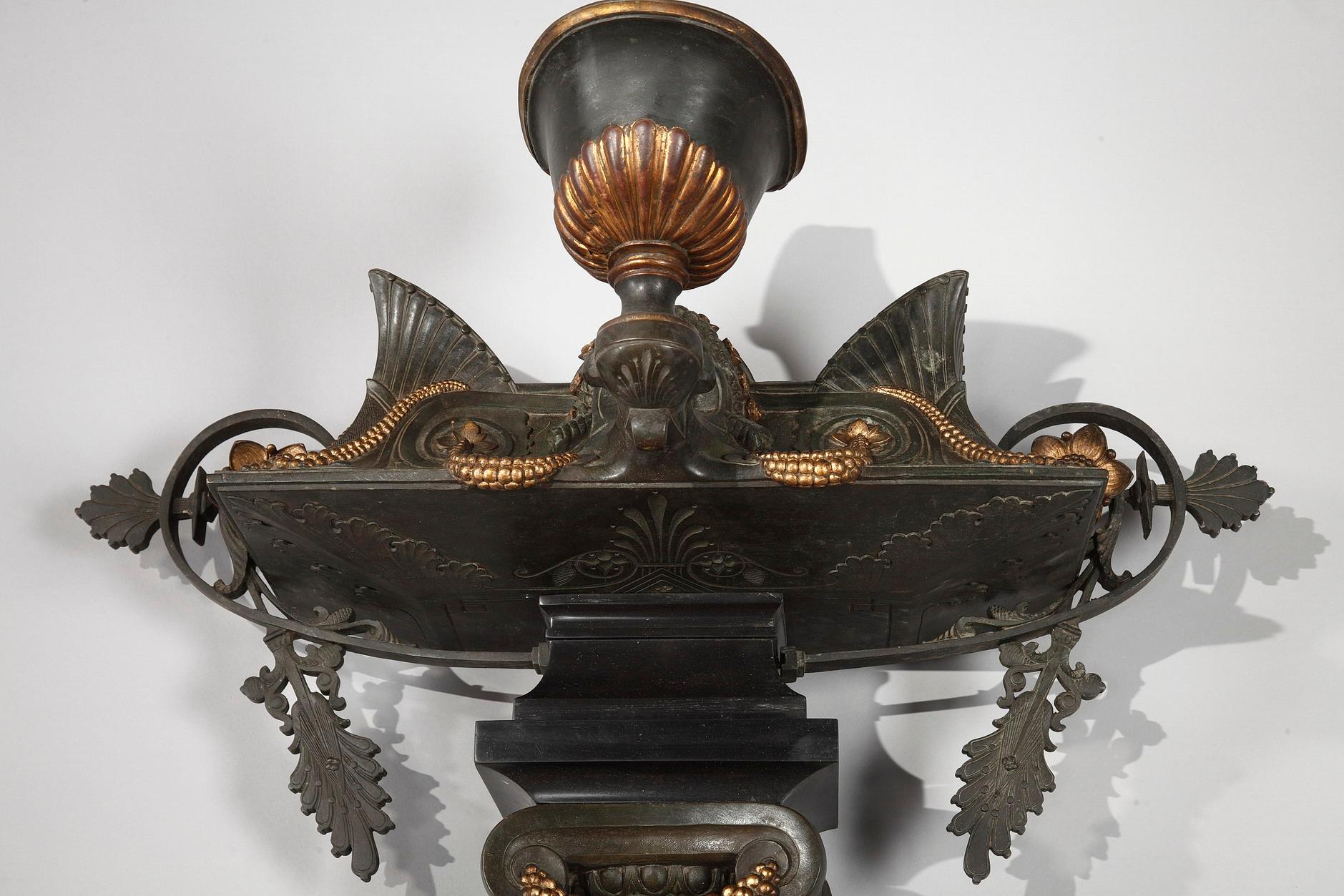Set von drei Karyatiden-Pflanzgefäßen, G. Servant zugeschrieben, Frankreich, um 1880 (Französisch) im Angebot