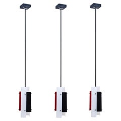 Set of three Ceiling Lights 315 by Jean Boris Lacroix for Luminalite