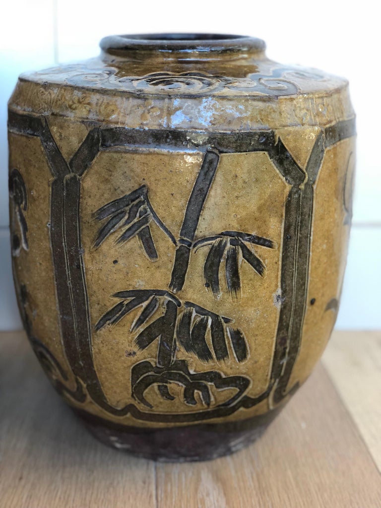 Set of Three Ceramic Chinese Pickle Jars For Sale at 1stDibs chinese