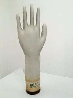 Set of Three Ceramic Glove Molds, 2008