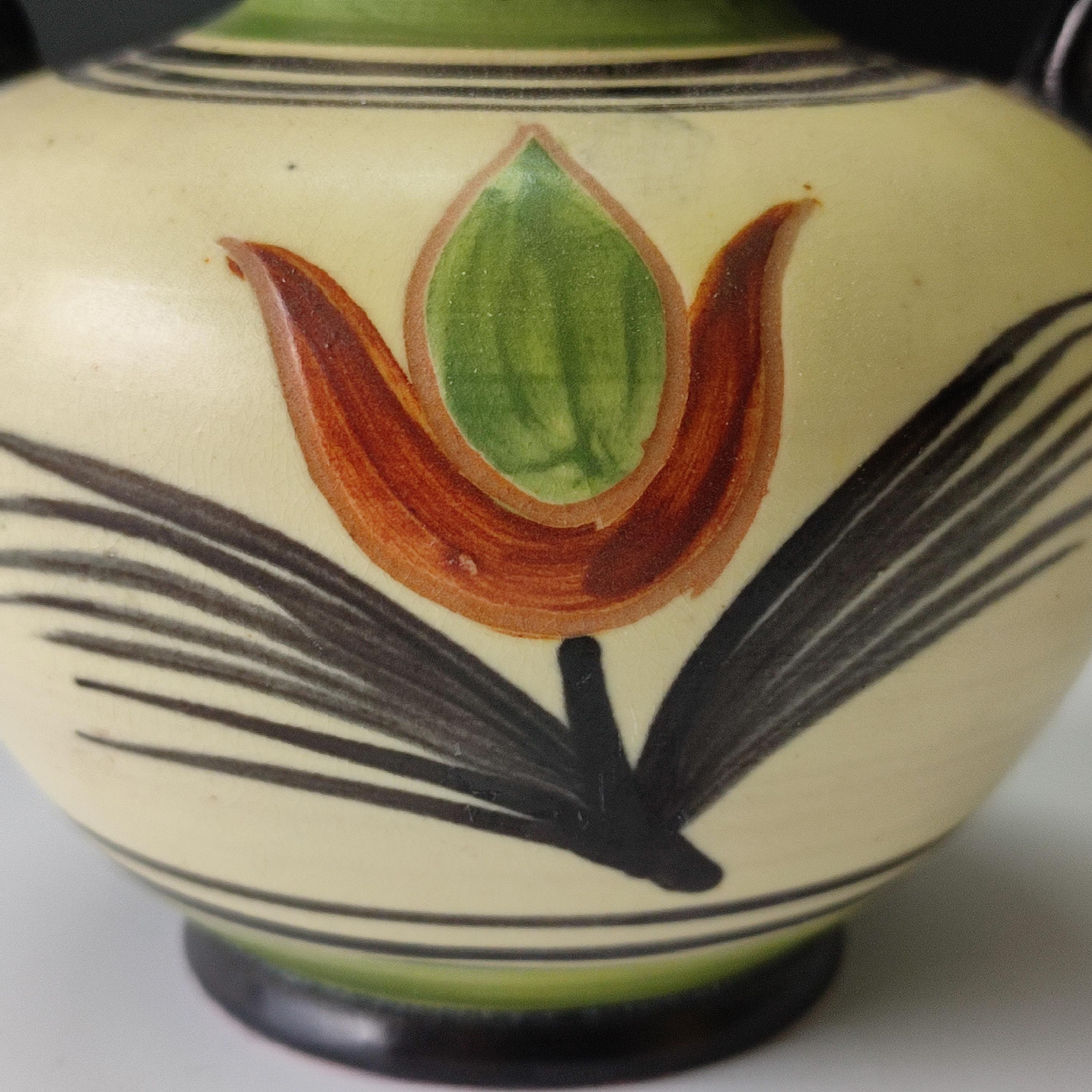 Set of Three Ceramic Vases, Upsala-Ekeby, Early 20th Century For Sale 8