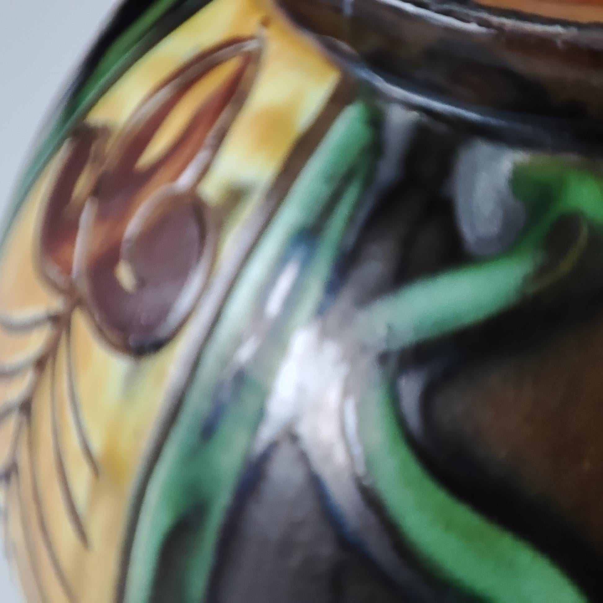Set of Three Ceramic Vases, Upsala-Ekeby, Early 20th Century For Sale 9
