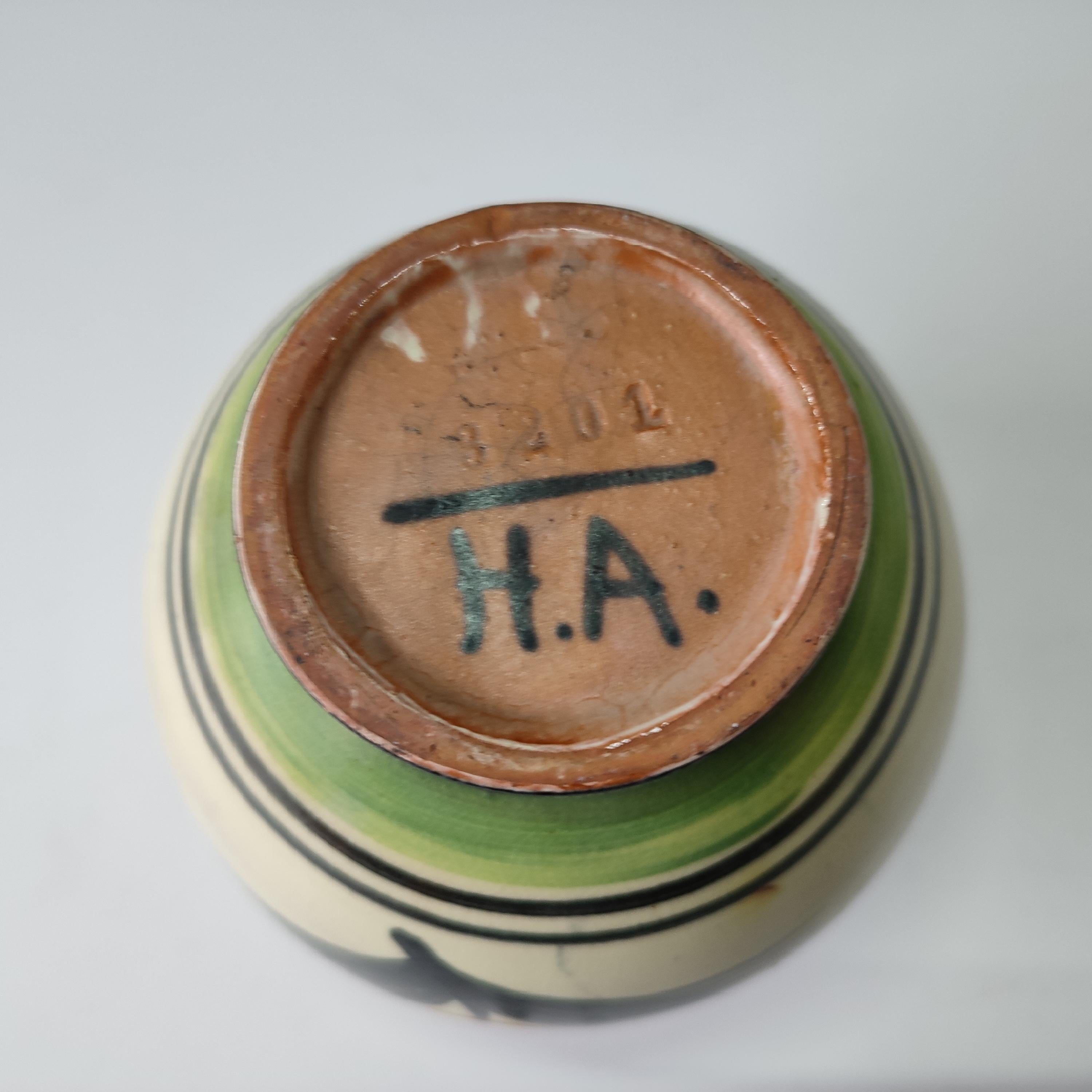 Set of Three Ceramic Vases, Upsala-Ekeby, Early 20th Century For Sale 3