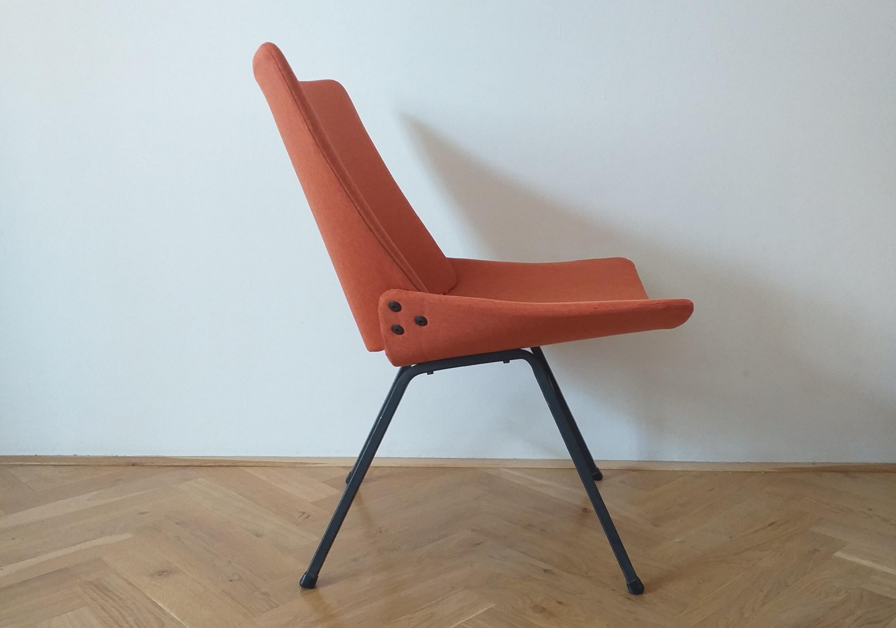 Late 20th Century Set of Three Chairs Lupina Designed by Niko Kralj, 1970s For Sale