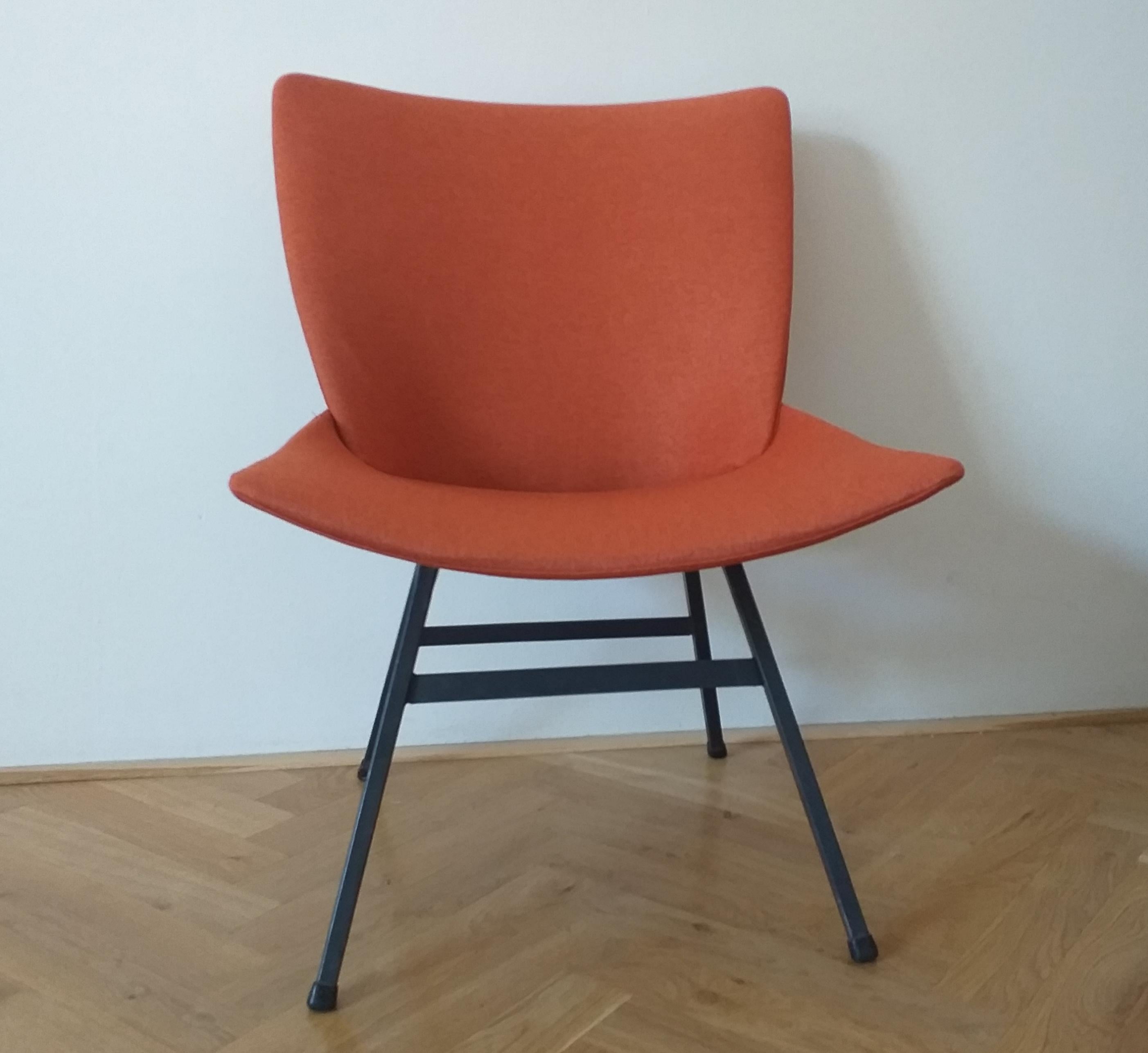 Set of Three Chairs Lupina Designed by Niko Kralj, 1970s For Sale 1