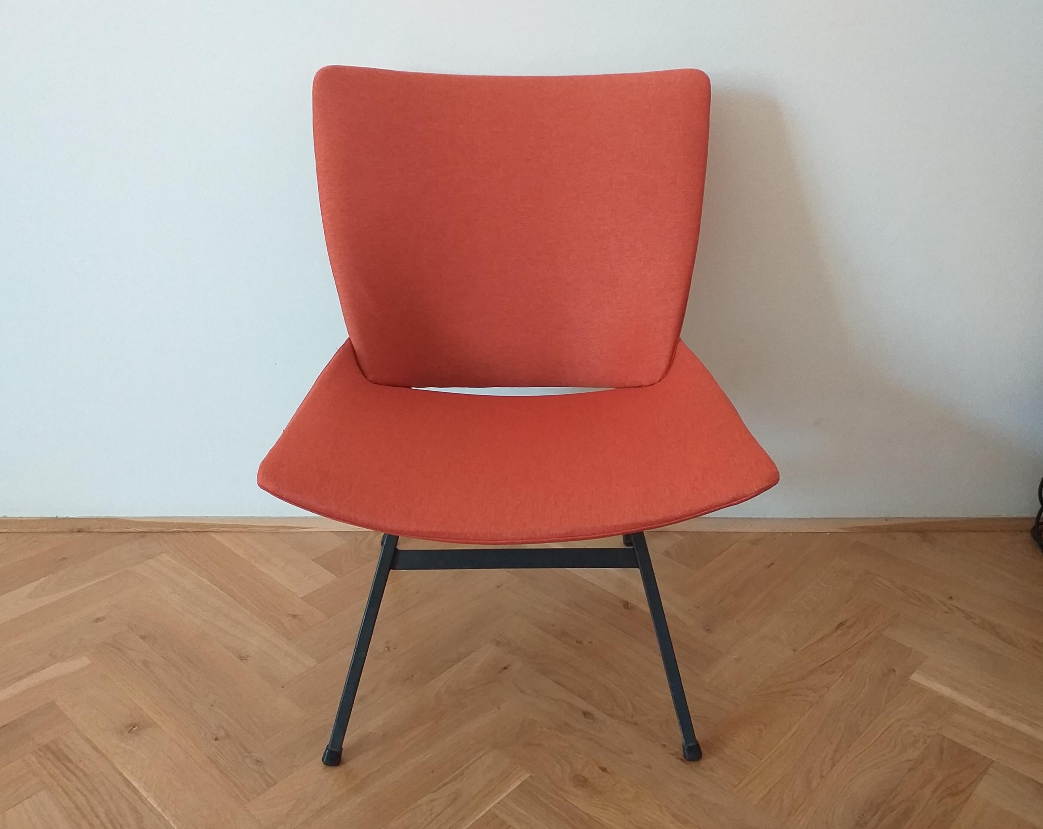 Mid-Century Modern Set of Three Chairs Lupina Designed by Niko Kralj, 1970s For Sale