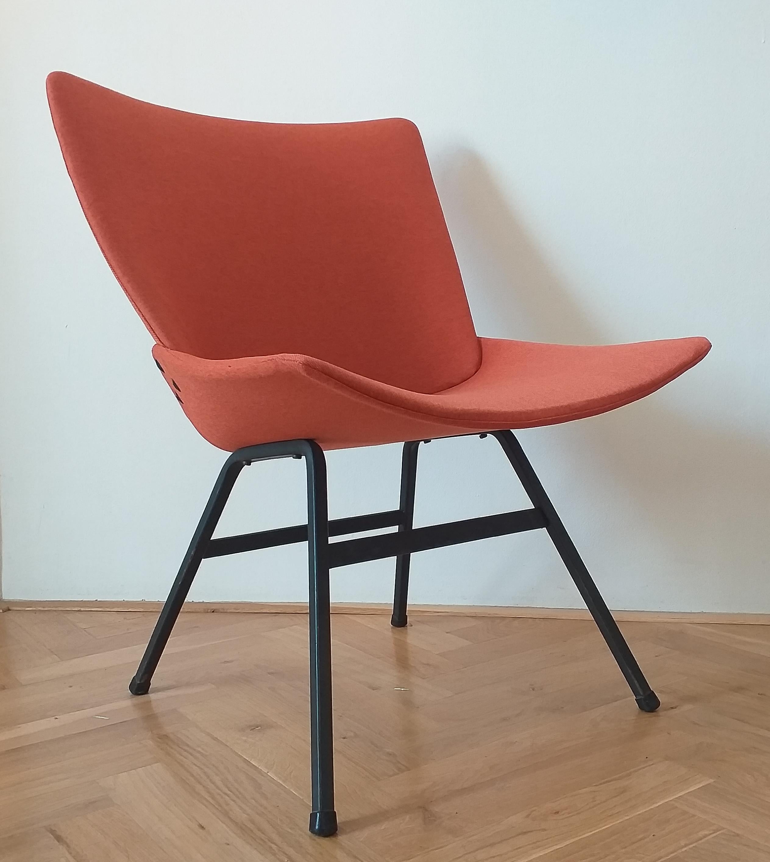 Set of Three Chairs Lupina Designed by Niko Kralj, 1970s In Good Condition For Sale In Praha, CZ
