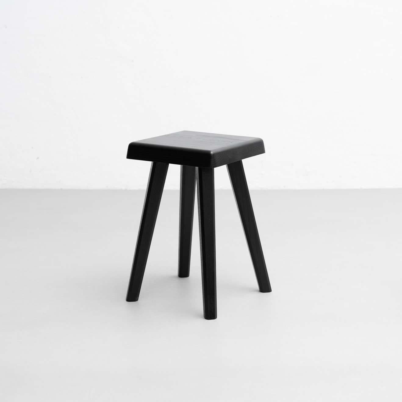 French Set of Three Chapo Special Black Edition S01R & S01A Stools For Sale