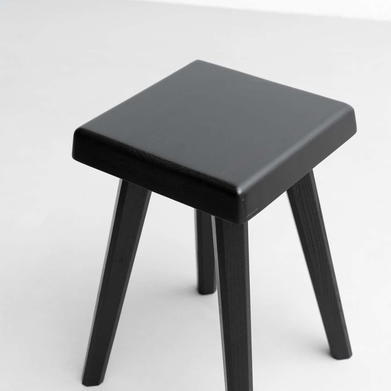 Contemporary Set of Three Chapo Special Black Edition S01R & S01A Stools For Sale