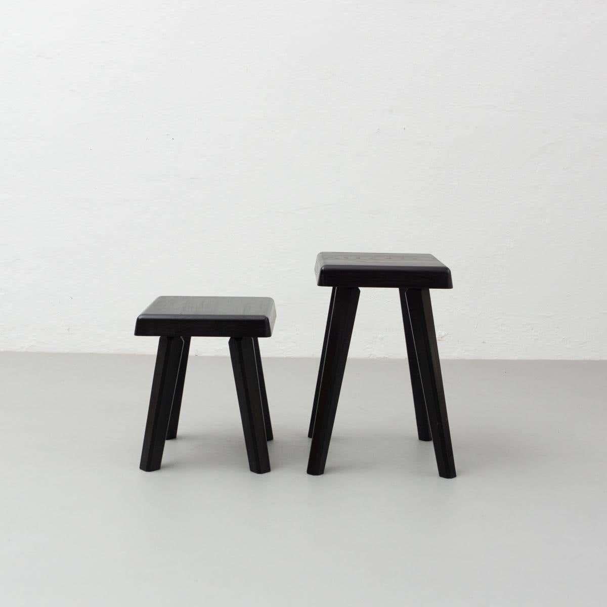 Set of Three Chapo Stools Special Black Edition 12