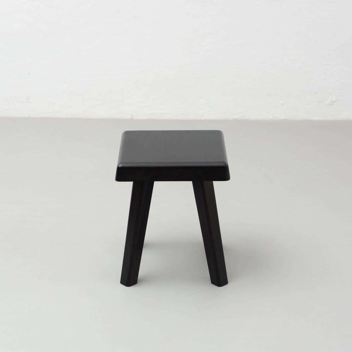 French Set of Three Chapo Stools Special Black Edition