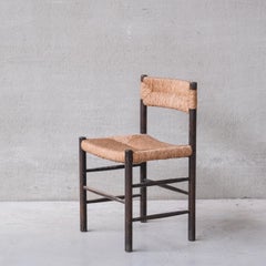 Set of Three Charlotte Perriand 'Dordogne' Model Mid-Century Dining Chairs