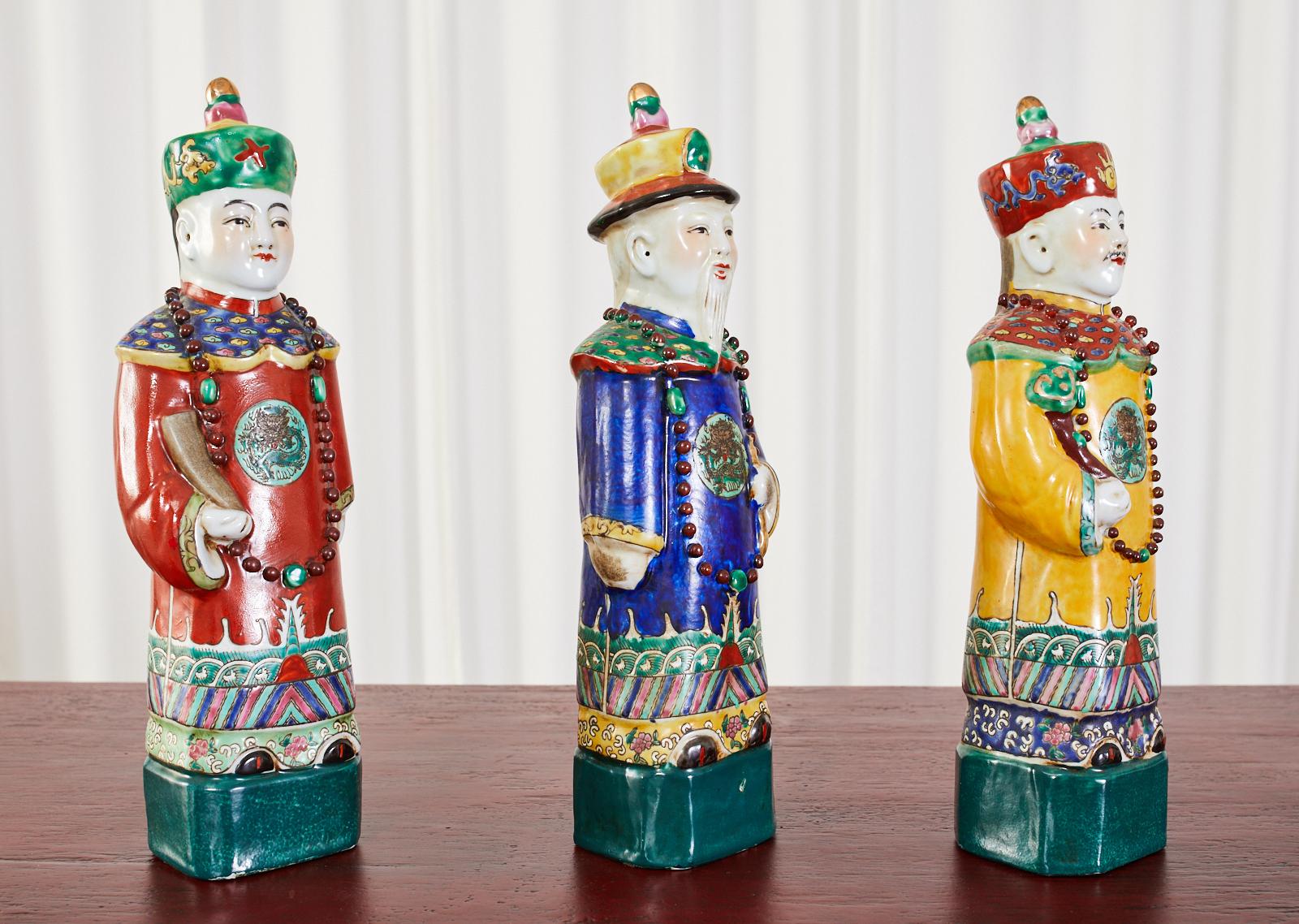 figurines chinoises en ceramique