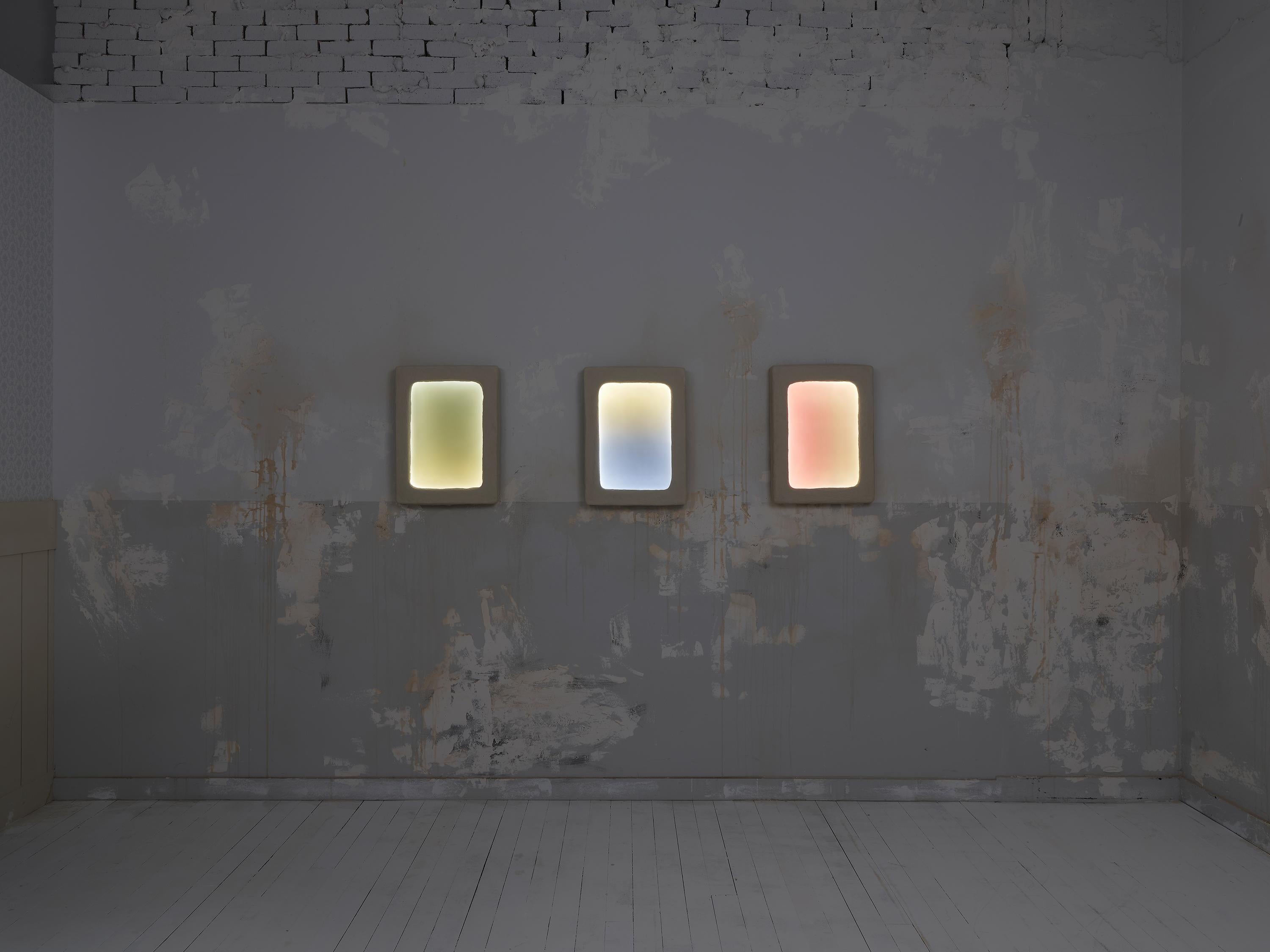 Set of Three Wall Lights,  Baechae Series by Jungeun Hong, Atelier Jun In New Condition For Sale In Seoul, KR