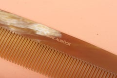 Juego de tres peines y un tarro de Carl Auböck, Austria