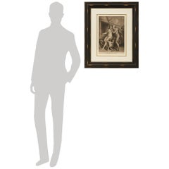 set of three Continental 19th century lithographs