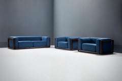 Set of Three 'Cornaro' Sofas by Carlo Scarpa for Simon International, 1973