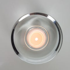 Set of Three Crystal Glass Votive Candleholders by Kosta Boda for Orrefors