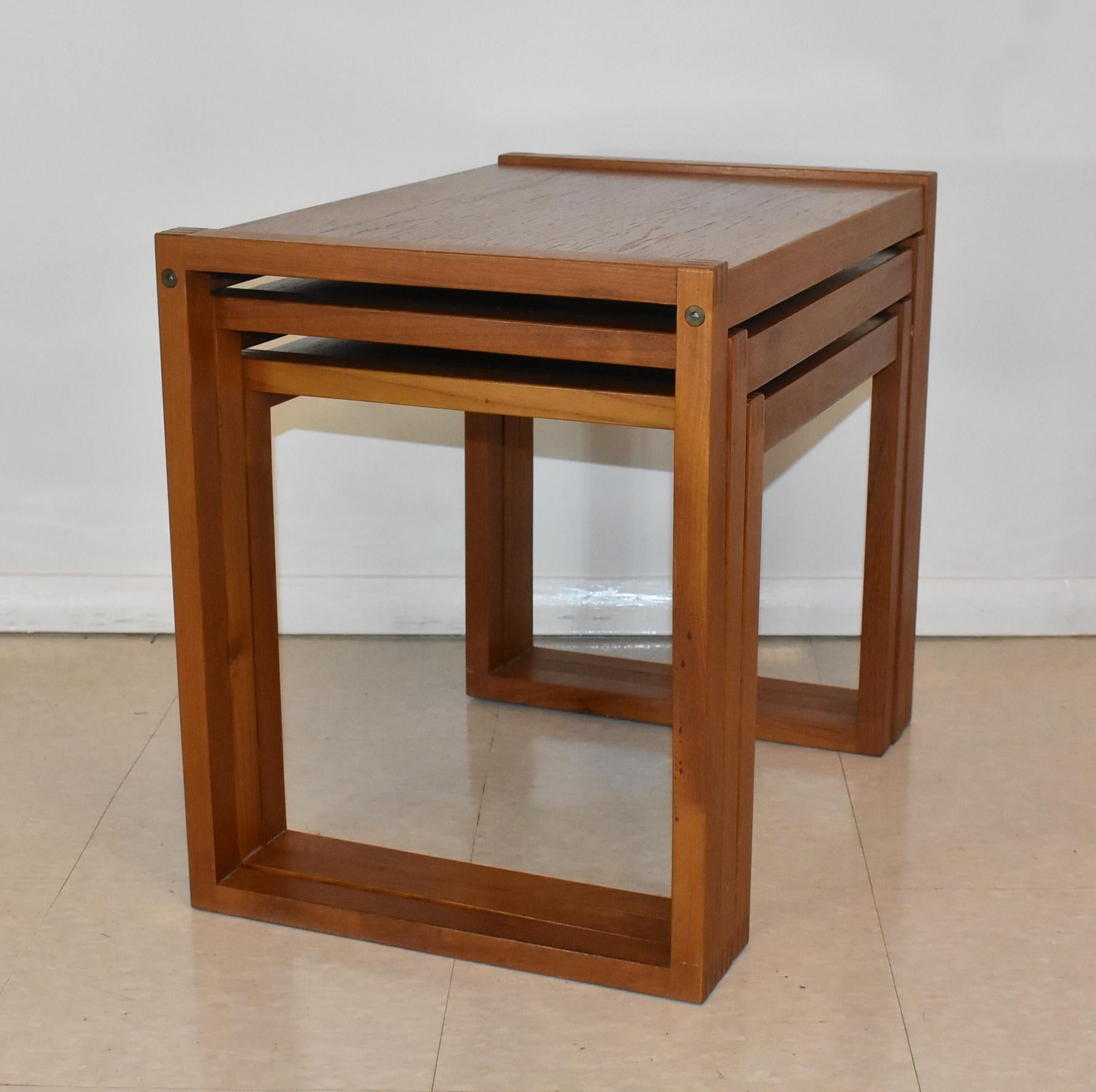 danish nesting tables