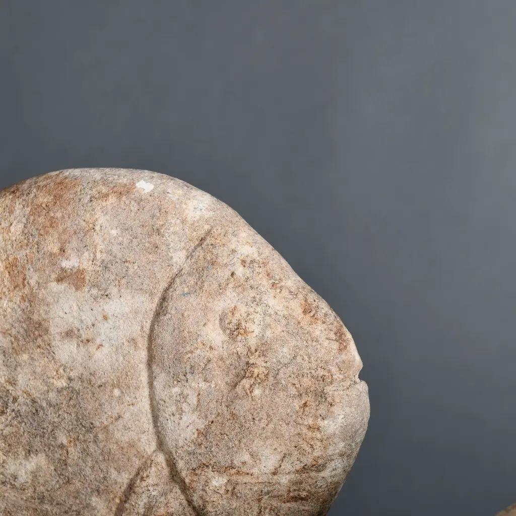 Yemeni Set of Three Decorative Stone Fish with Natural Patina For Sale