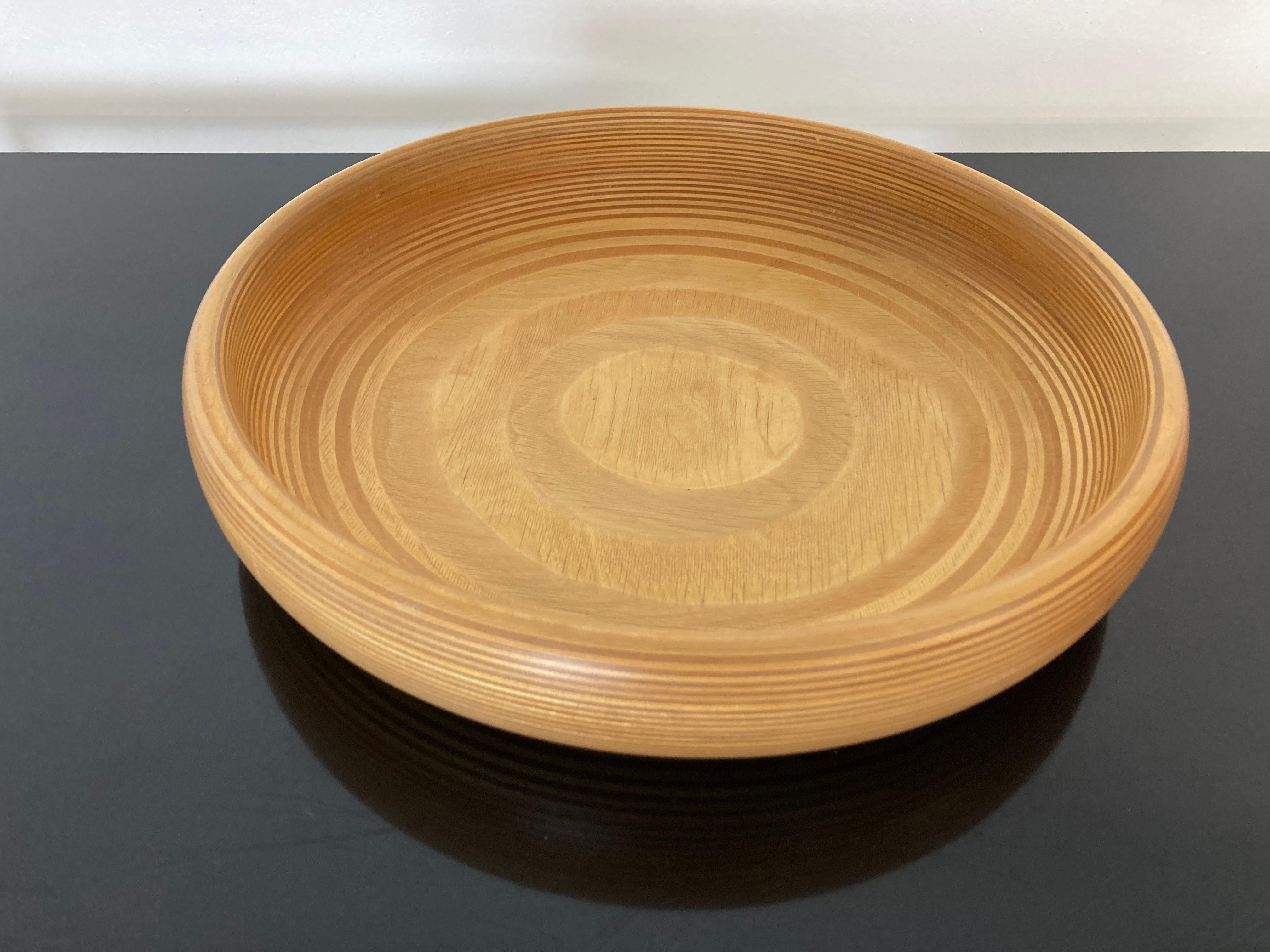 Set of Three Decorative Wood Dishes, Finland For Sale 7