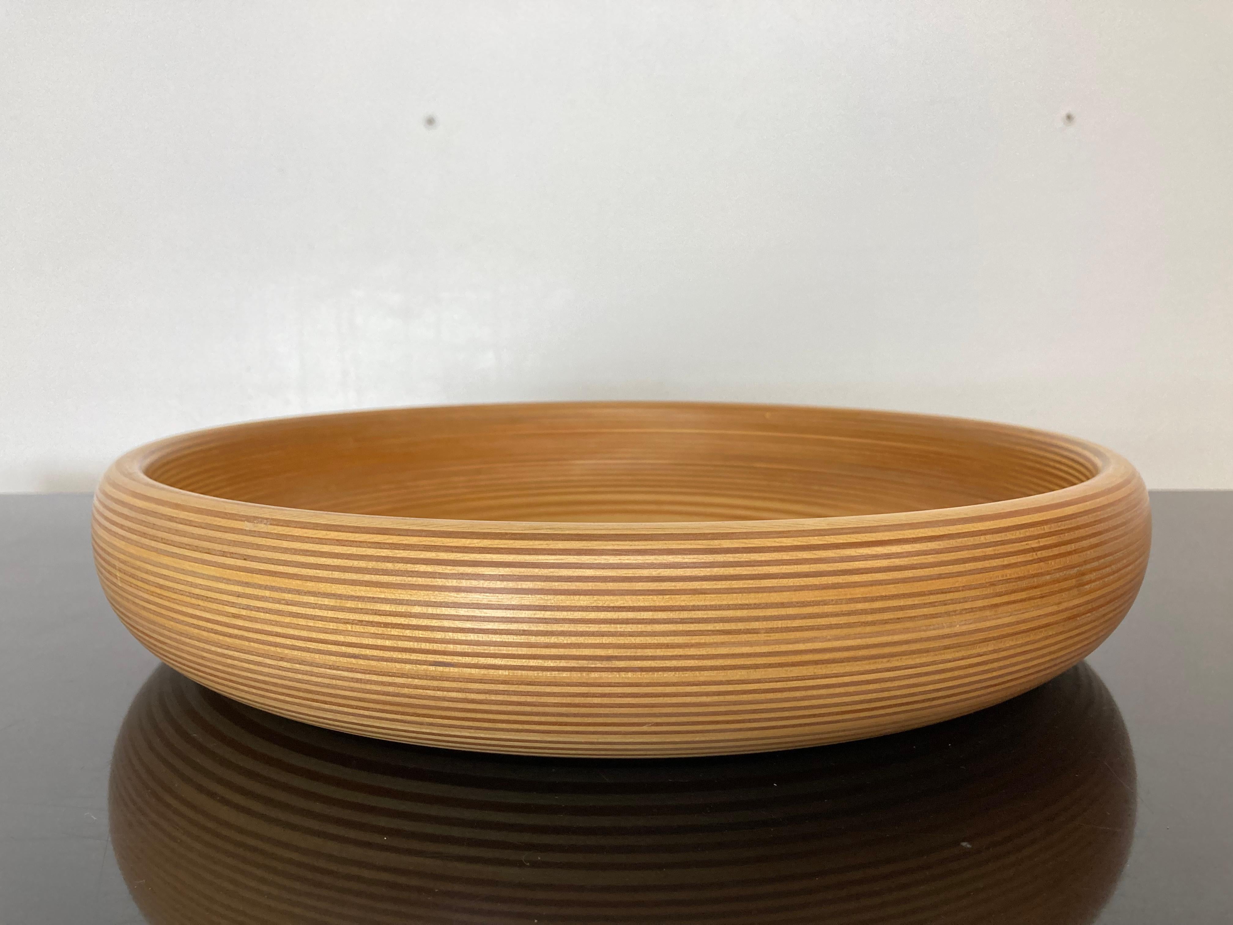 Set of Three Decorative Wood Dishes, Finland For Sale 9