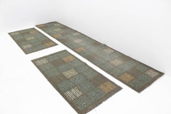 Set of Three Design Carpets / Rugs