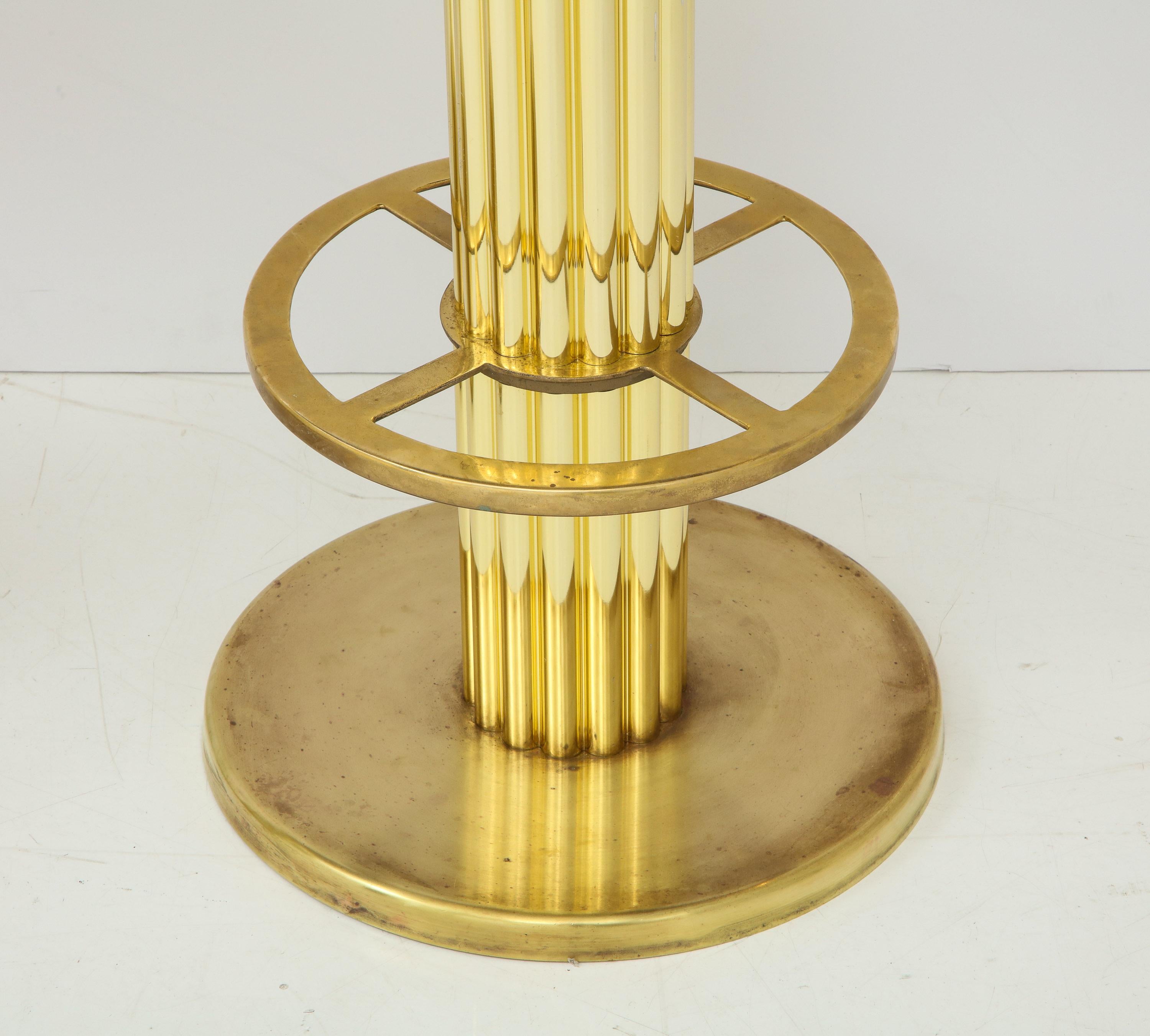 Set of Three Designs for Leisure Barstools in Brass 4