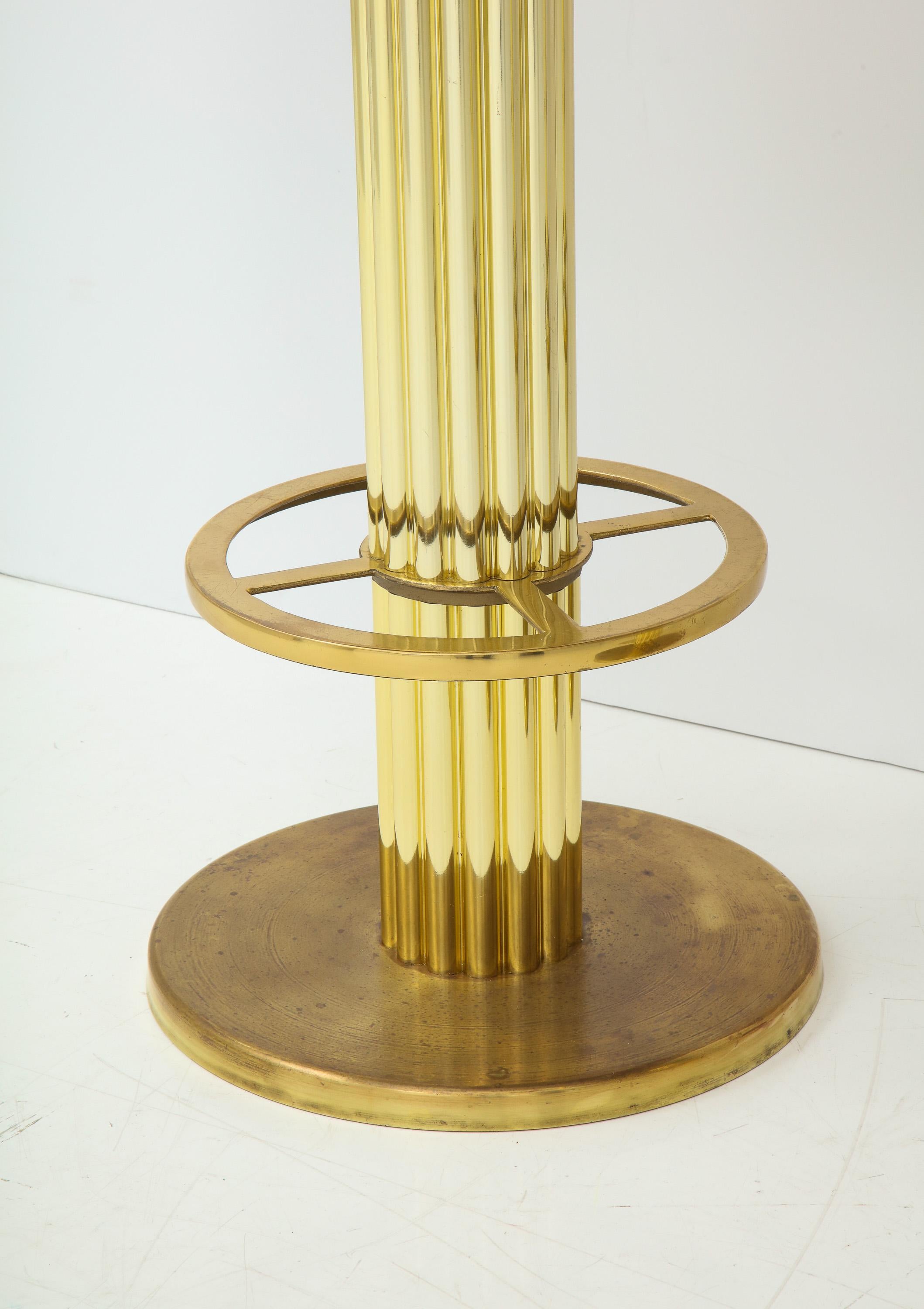 Set of Three Designs for Leisure Barstools in Brass 3