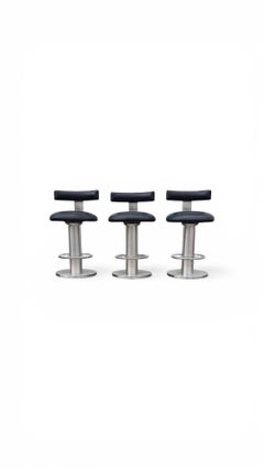 Set of Three Designs for Leisure Swivel Barstools