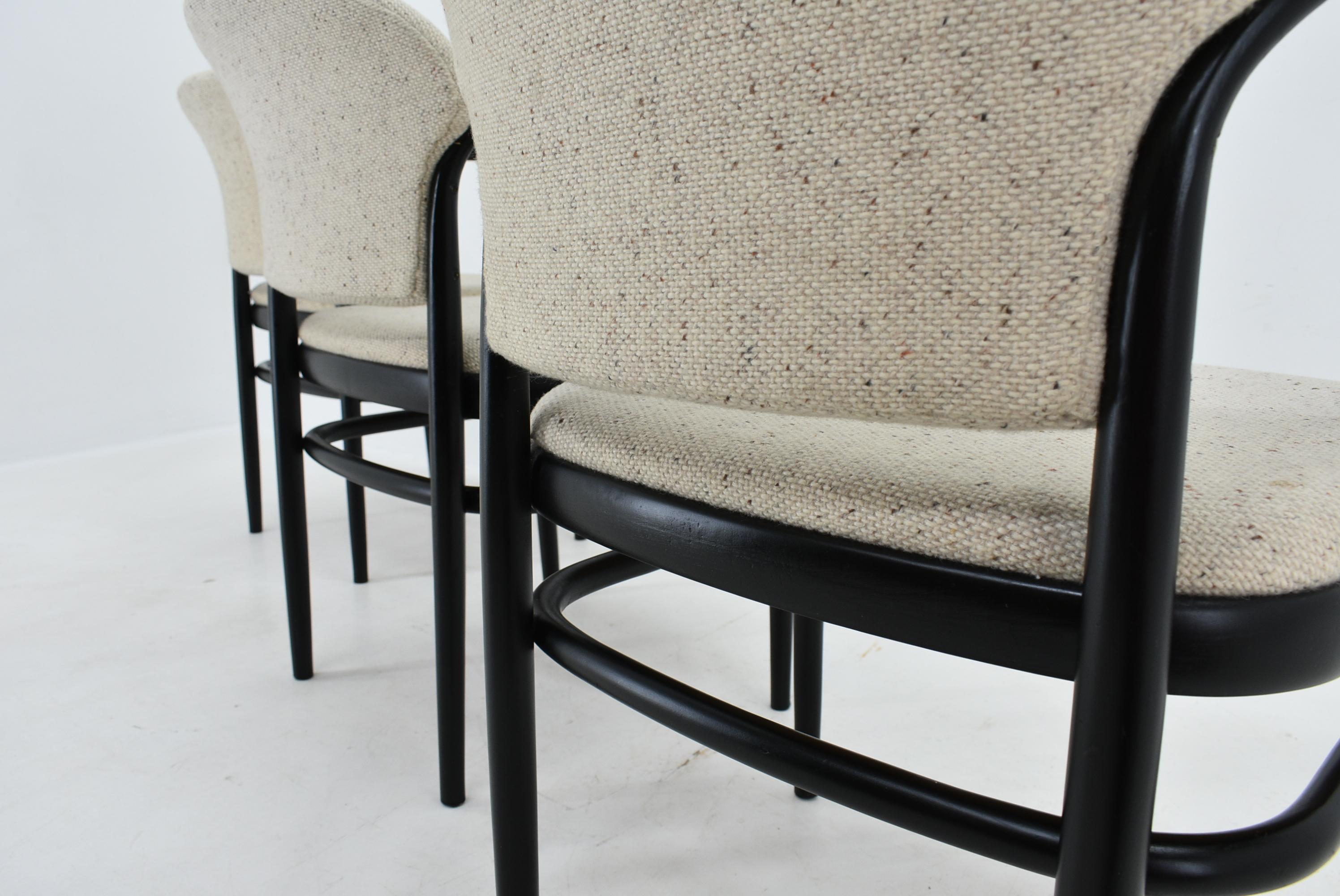 Set of three Dining Chairs Designed by Antonín Šuman, 1960's For Sale 5