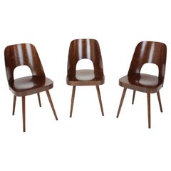 Set of Three Dining Chairs Designed by Oswald Haerdtl, 1962