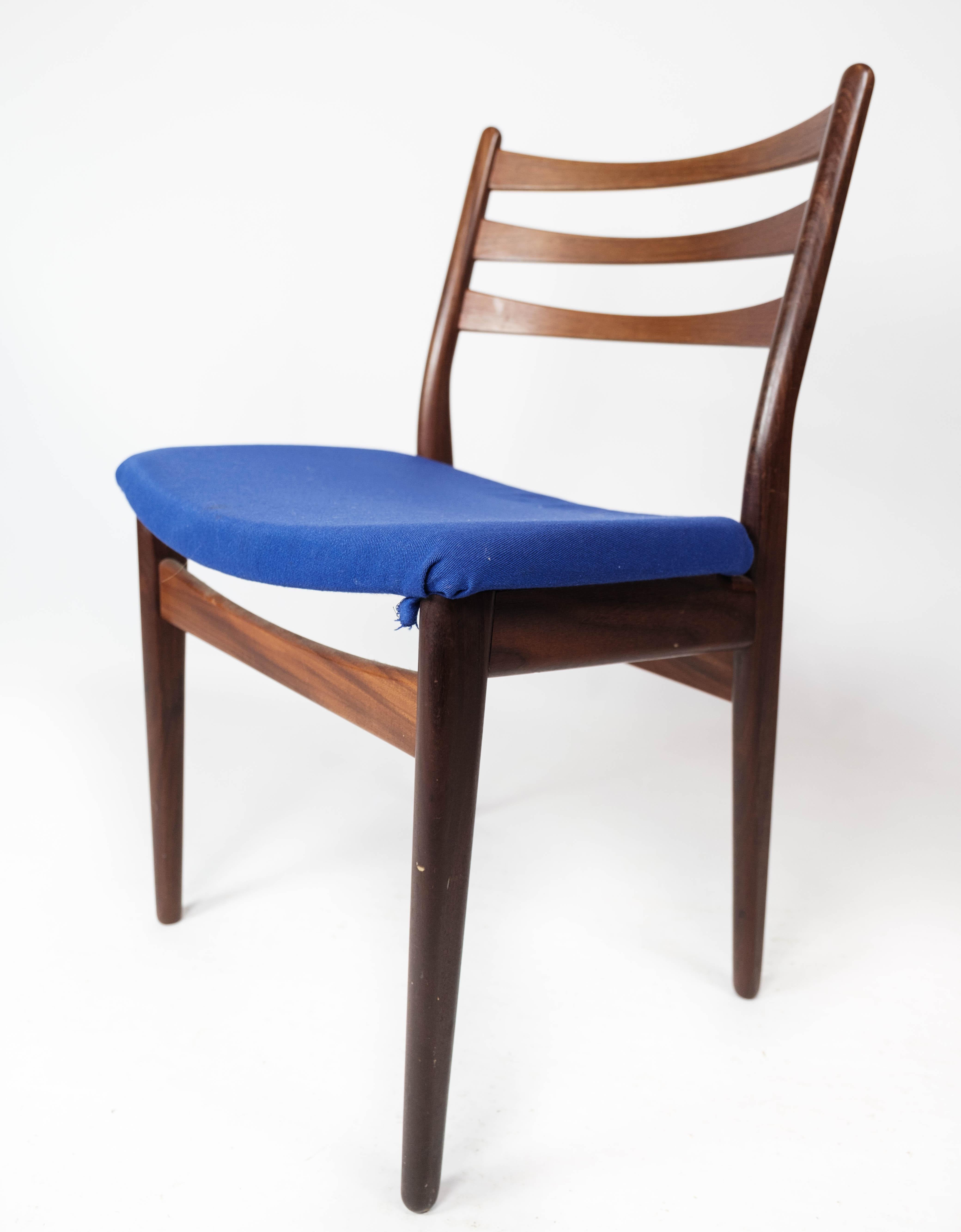 Set of Three Dining Room Chairs in Teak of Danish Design, 1960s 10