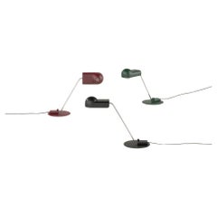 Set of Three Domo Table lamps by Joe Colombo, 1965