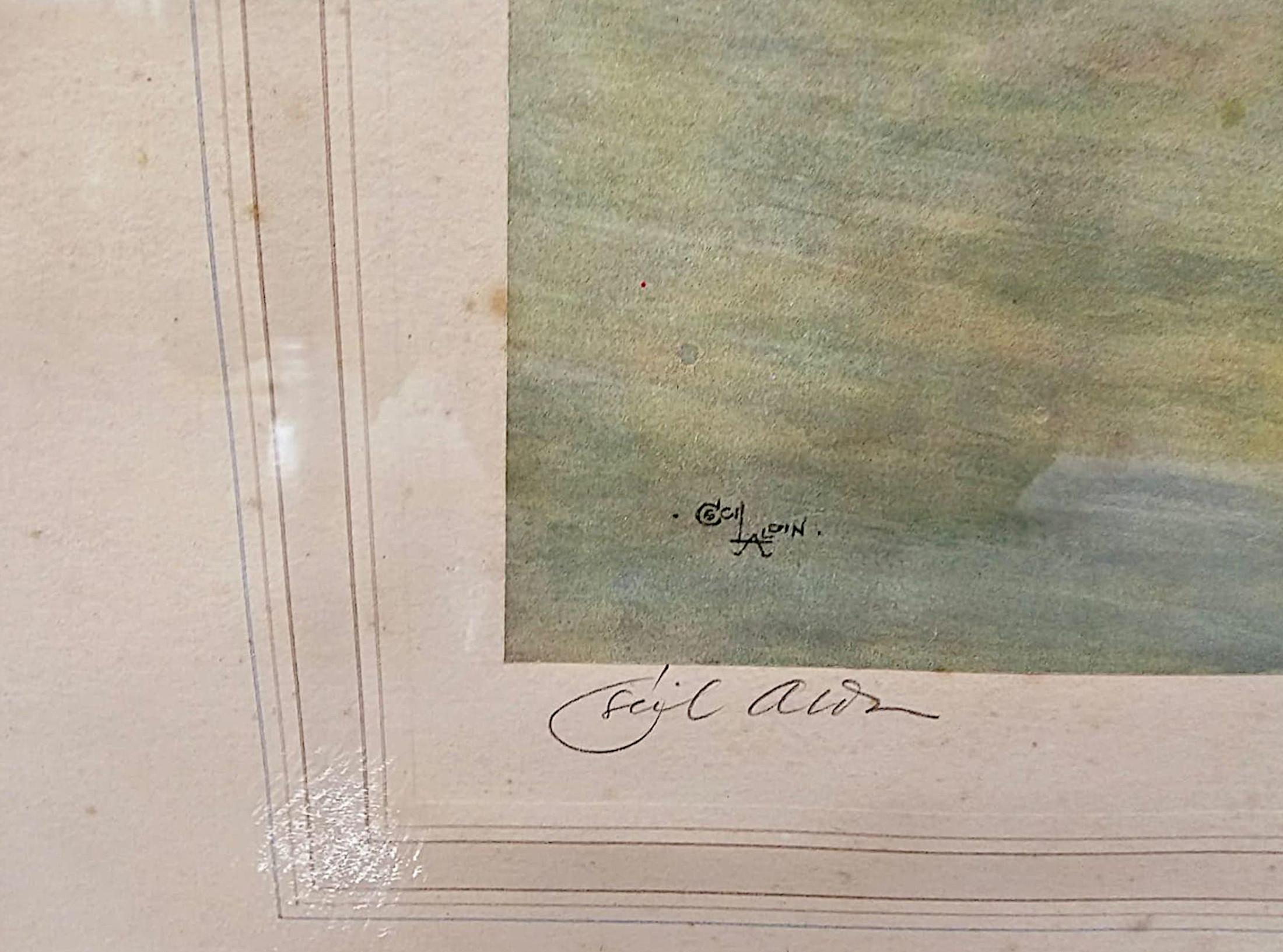 20ième siècle Ensemble de trois tirages teintés à la main du début du 20e siècle par Cecil Aldin en vente