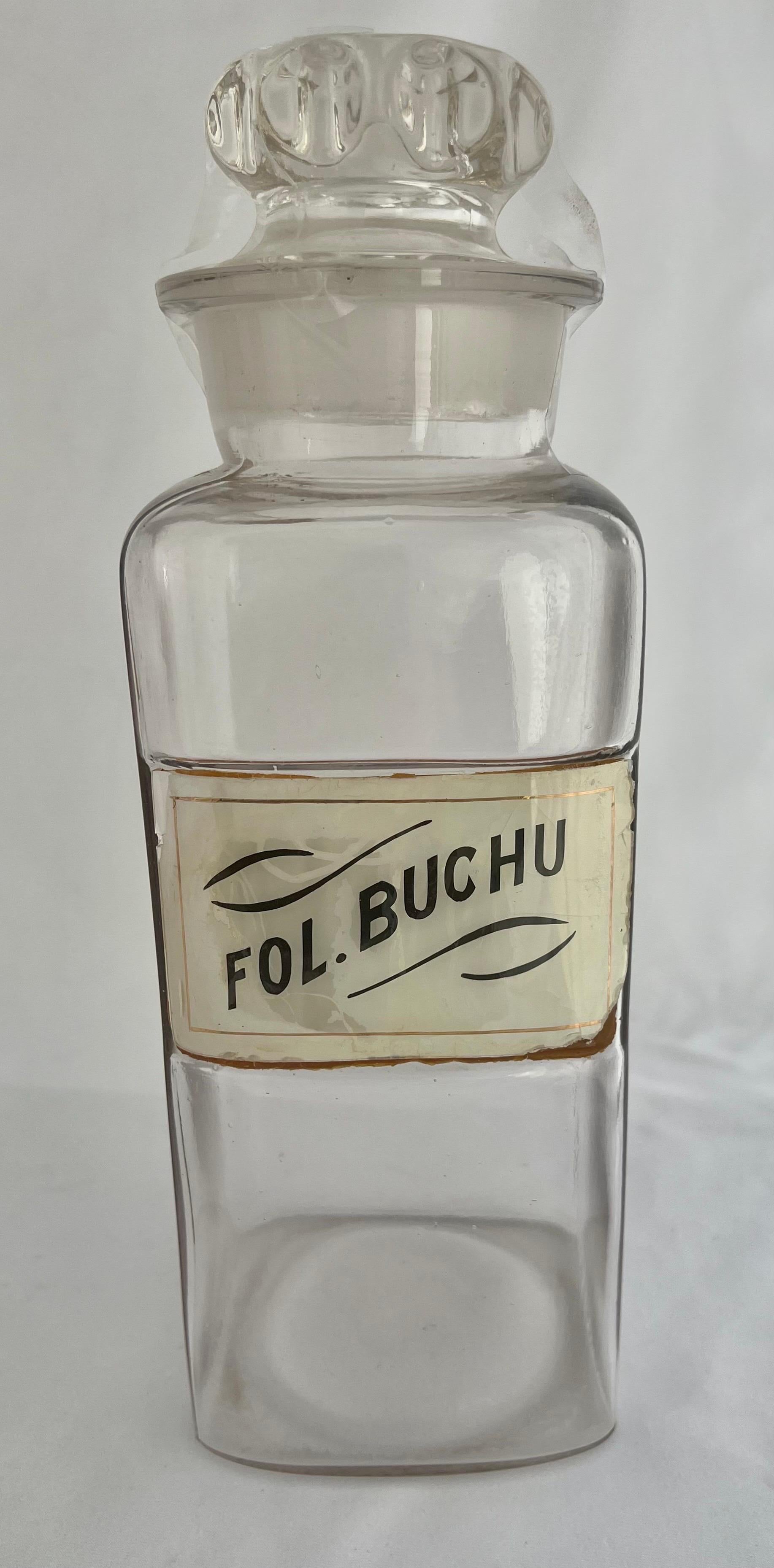 Set of Three English Apothecary Bottles 5