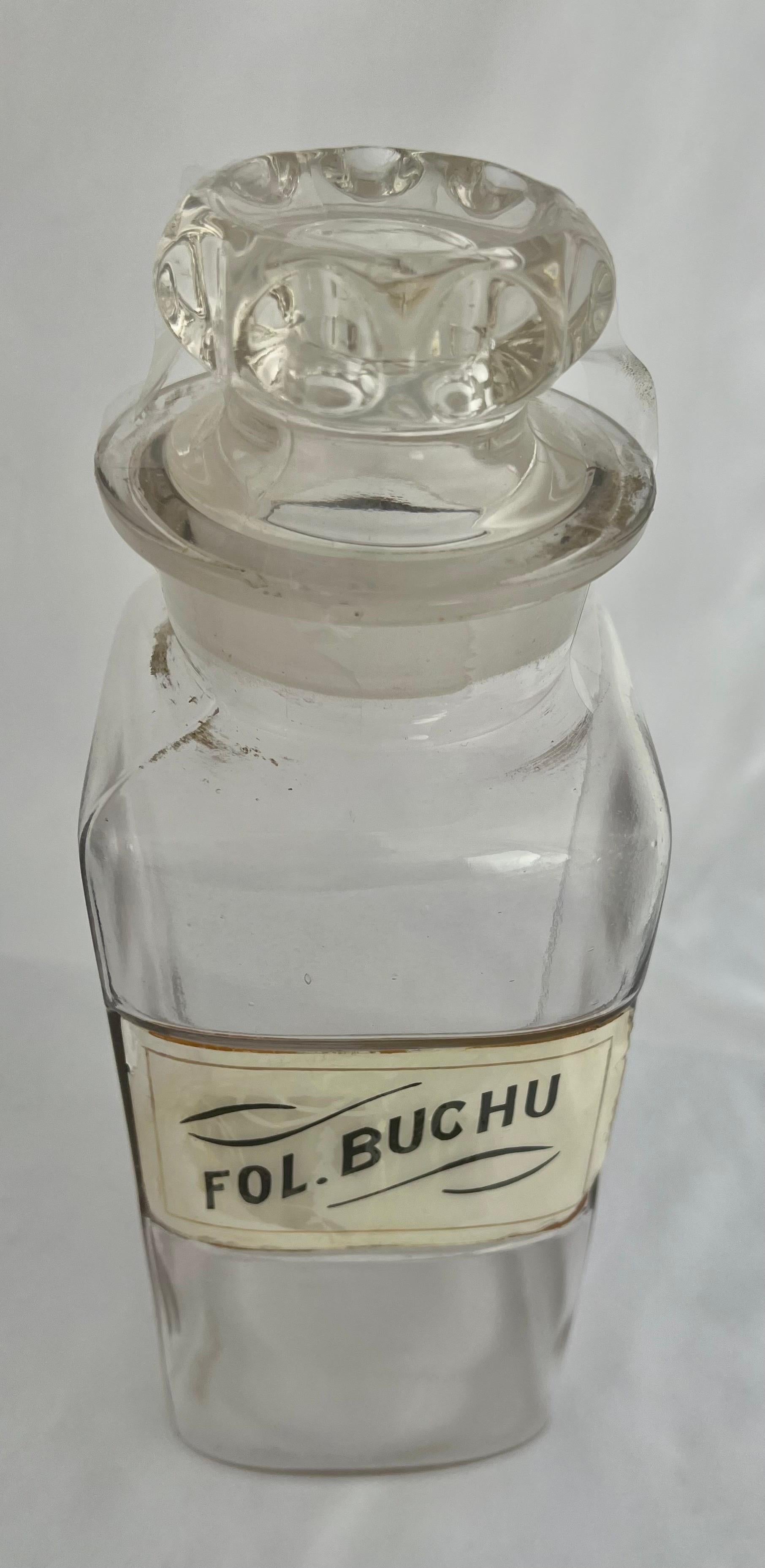 Set of Three English Apothecary Bottles 7