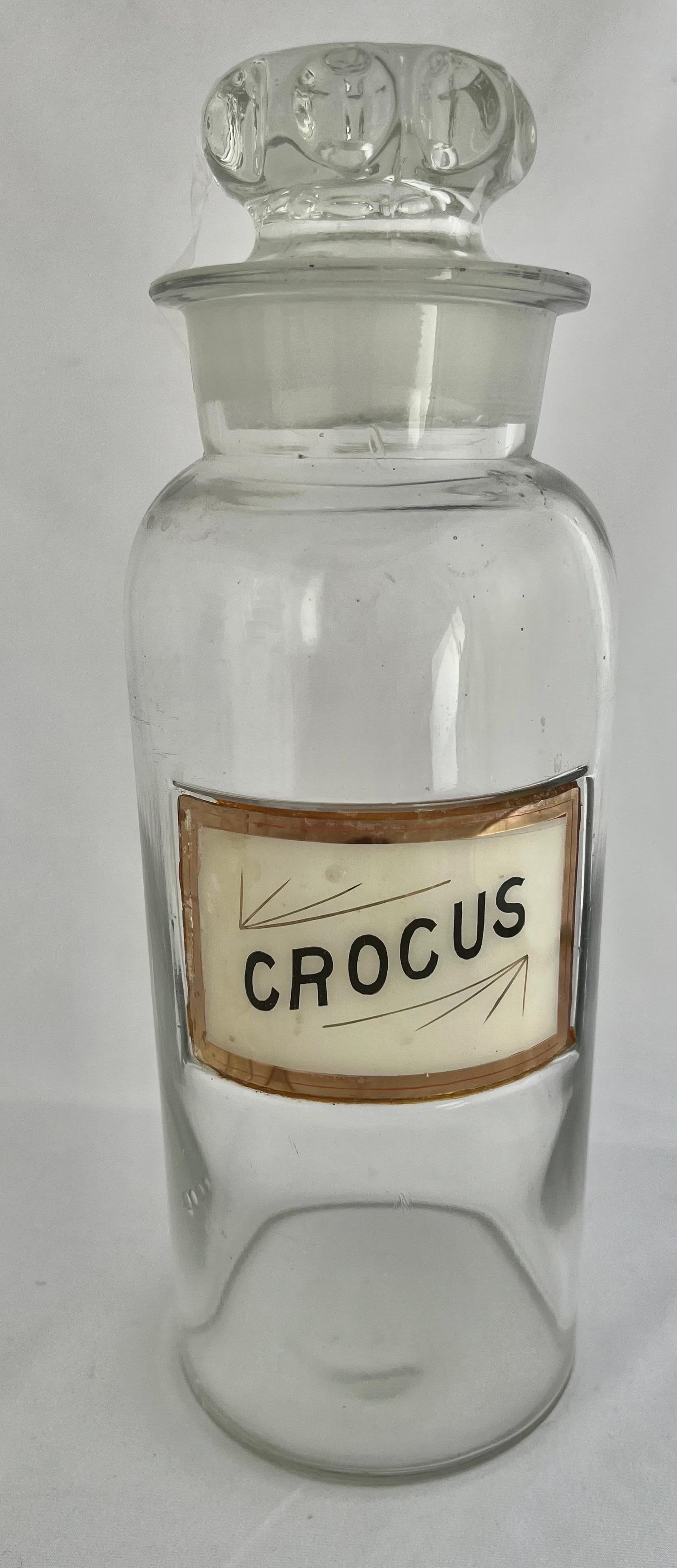 Set of Three English Apothecary Bottles 3
