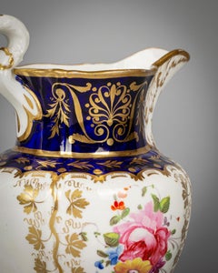 Set of three English Porcelain Jugs, circa 1830