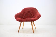 Satz von drei Sesseln aus Fiberglas von František Jirák, 1970er Jahre