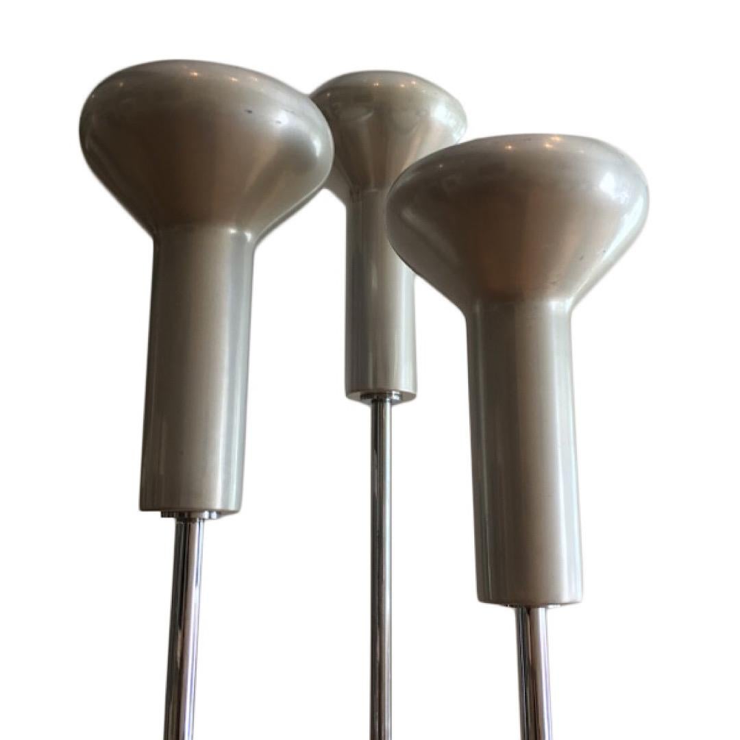 Set of three floor lamps 1073 by Gino Sarfatti
 designed by Gino Sarfatti and produced for Arteluce 
from 1956-1970.