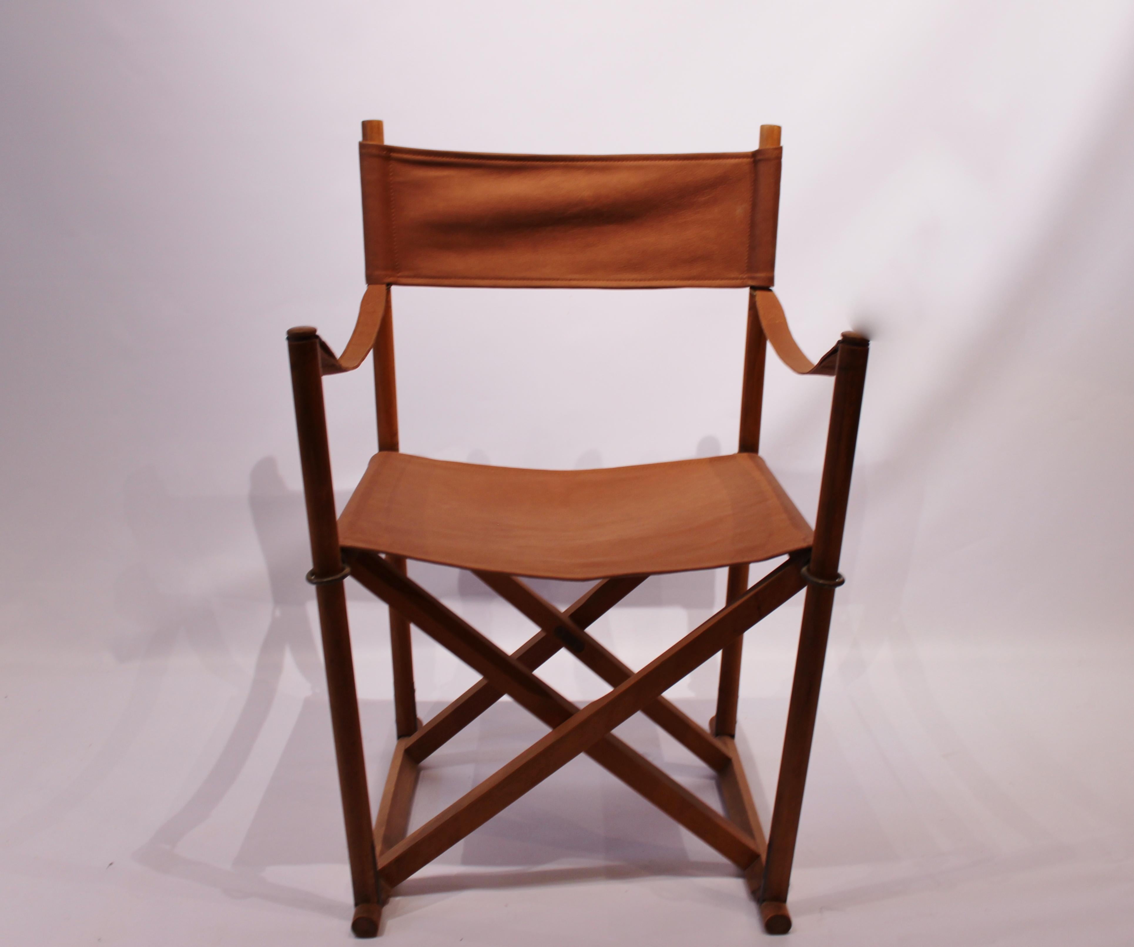 Scandinavian Modern Set of Three Folding Chairs, Model MK99200 by Mogens Koch, 1960s