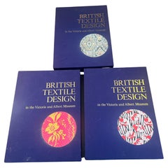 Vintage British Textile Design, V&A, London,  1980, Gakken, Tokyo, 3 Volumes