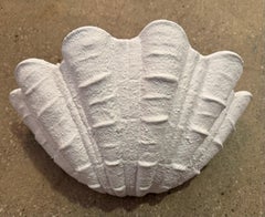 Set of Three French Serge Roche 1930s Oyster Shell Wall Lamps