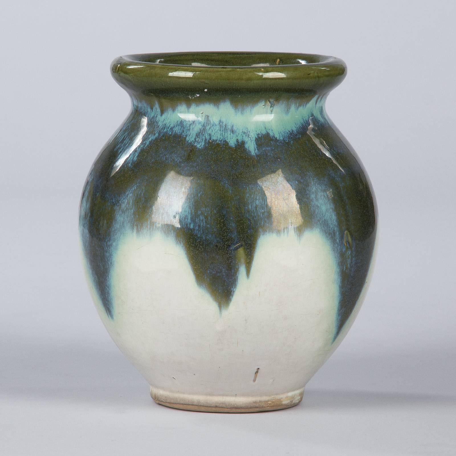 Set of Three Glazed Ceramic Pottery from Digoin, 1960s 2