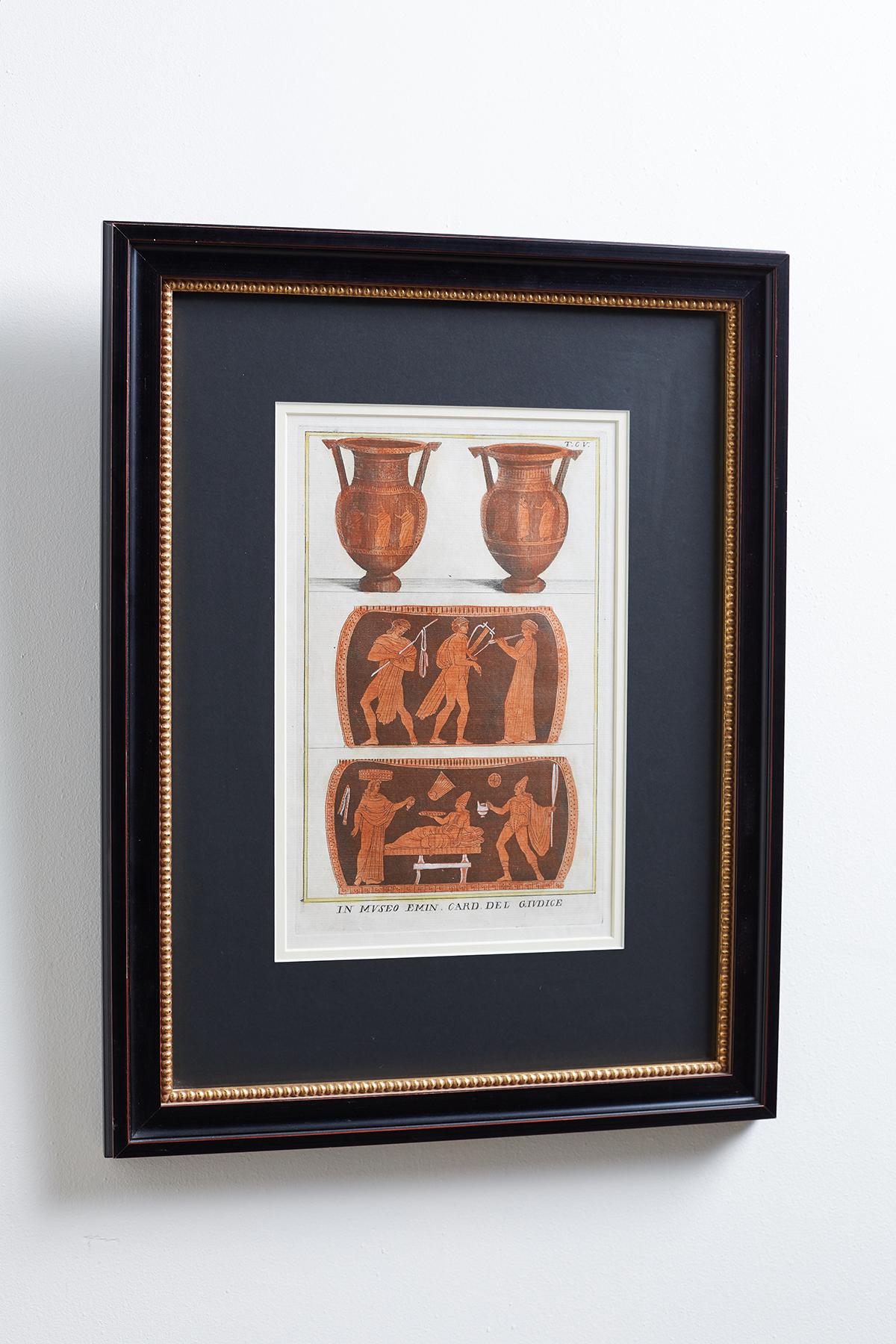 Set of Three Greco-Roman Neoclassical Engravings after Passeri 7