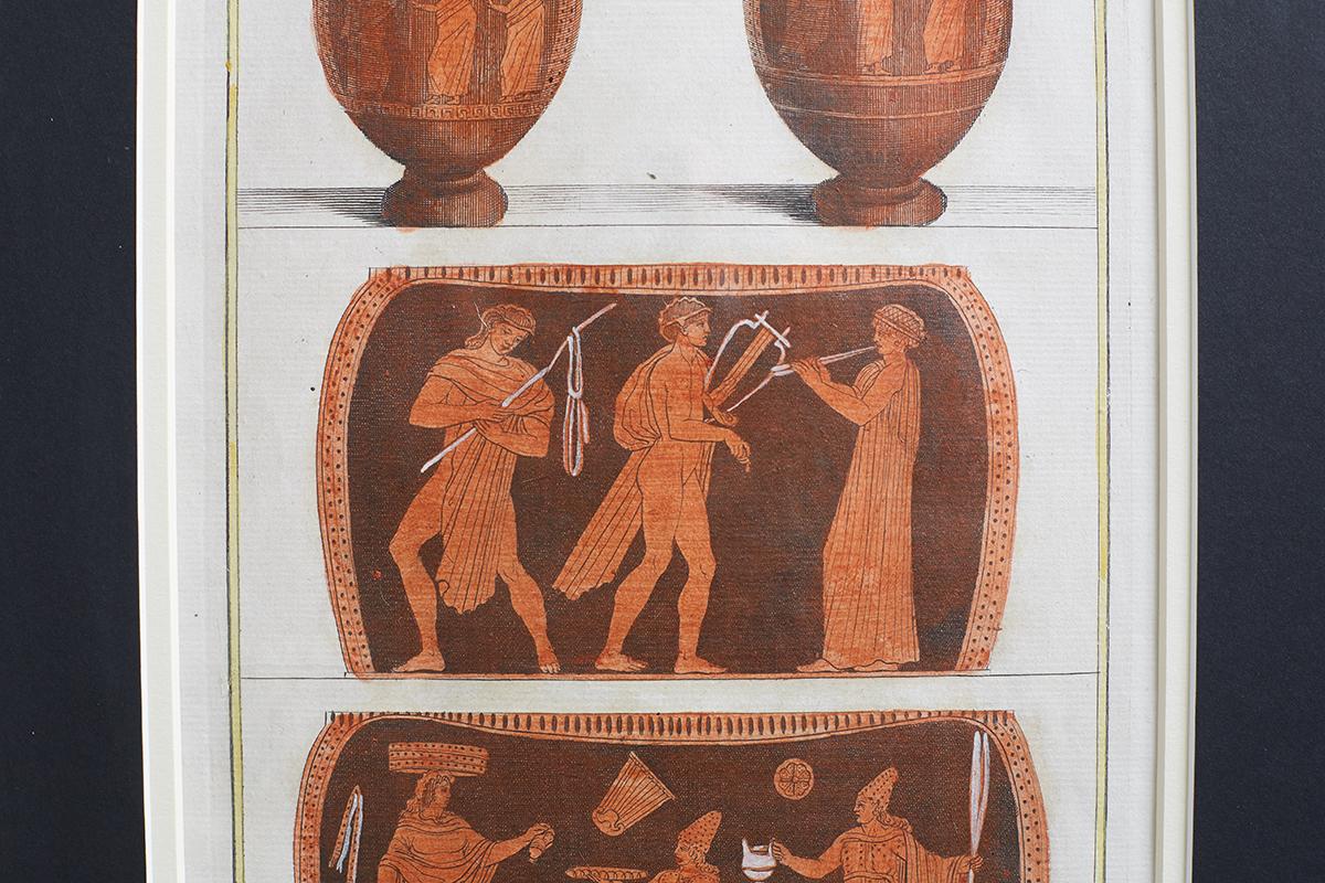 Set of Three Greco-Roman Neoclassical Engravings after Passeri 9
