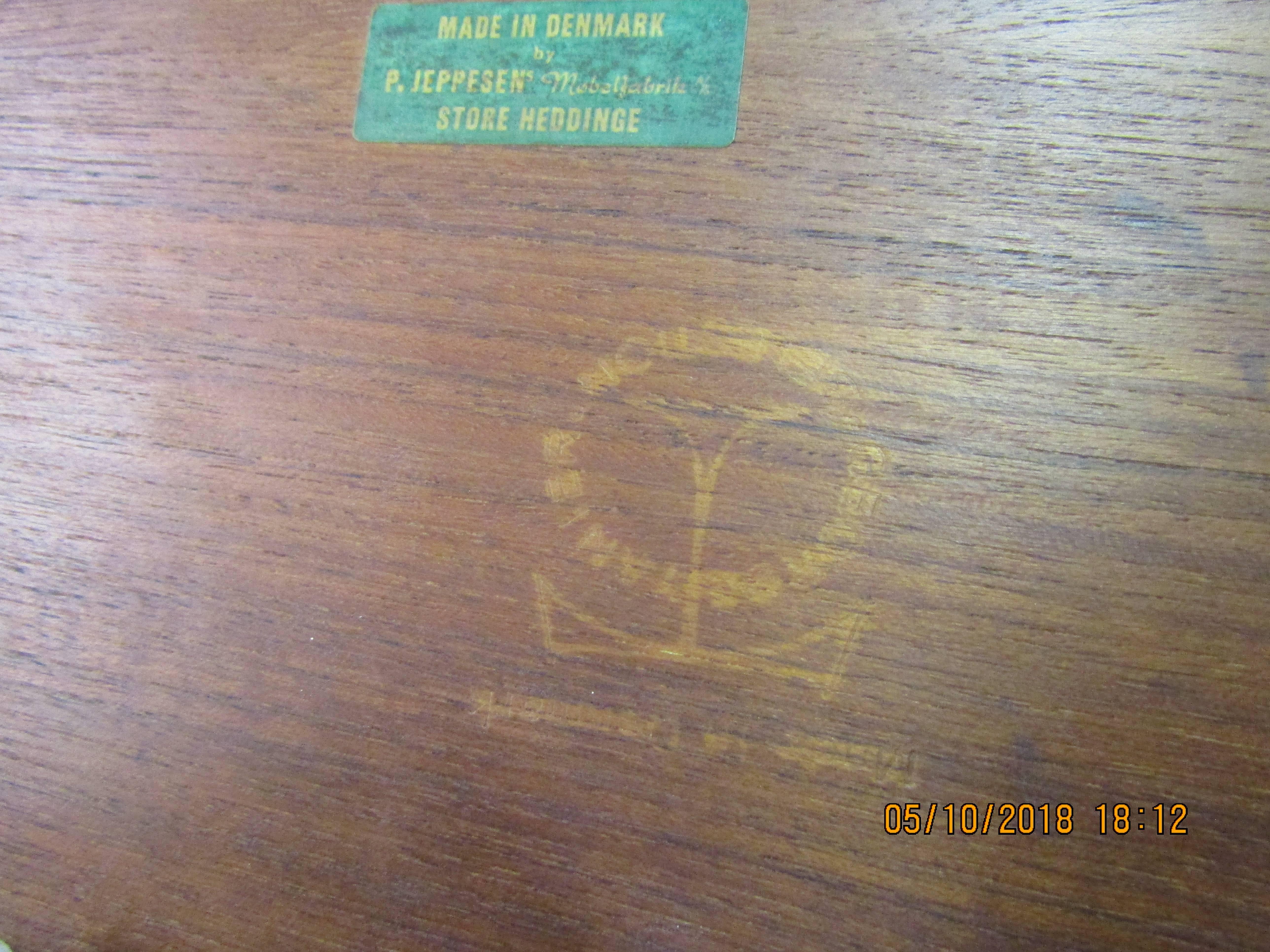 Danish Set of Three Greta Jalk Nesting Tables in Teak For Sale